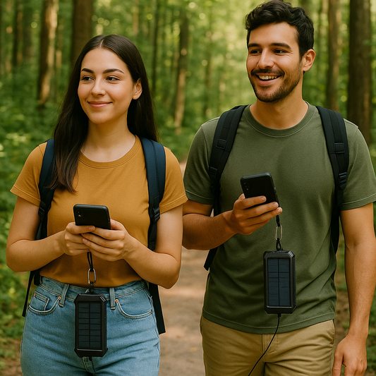 Sun power for camping