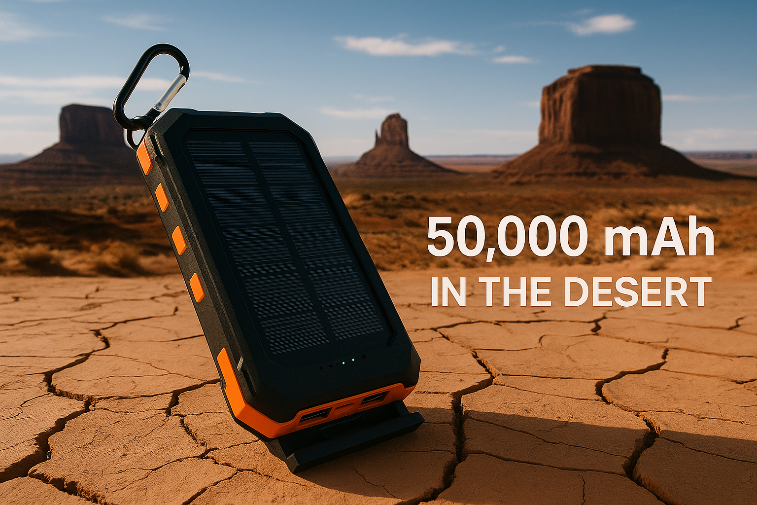 Great solution for exploration like a desert 