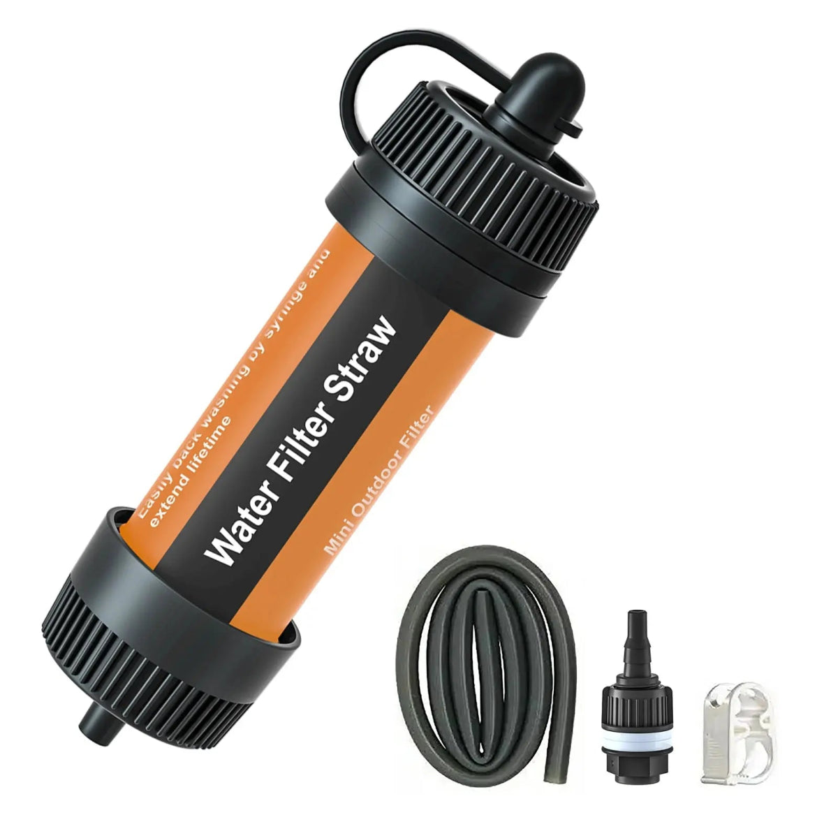 AquaMax Water Filter Straw – Your Essential Outdoor Water Purifier | 8000L Capacity - ChargeMax Energy#