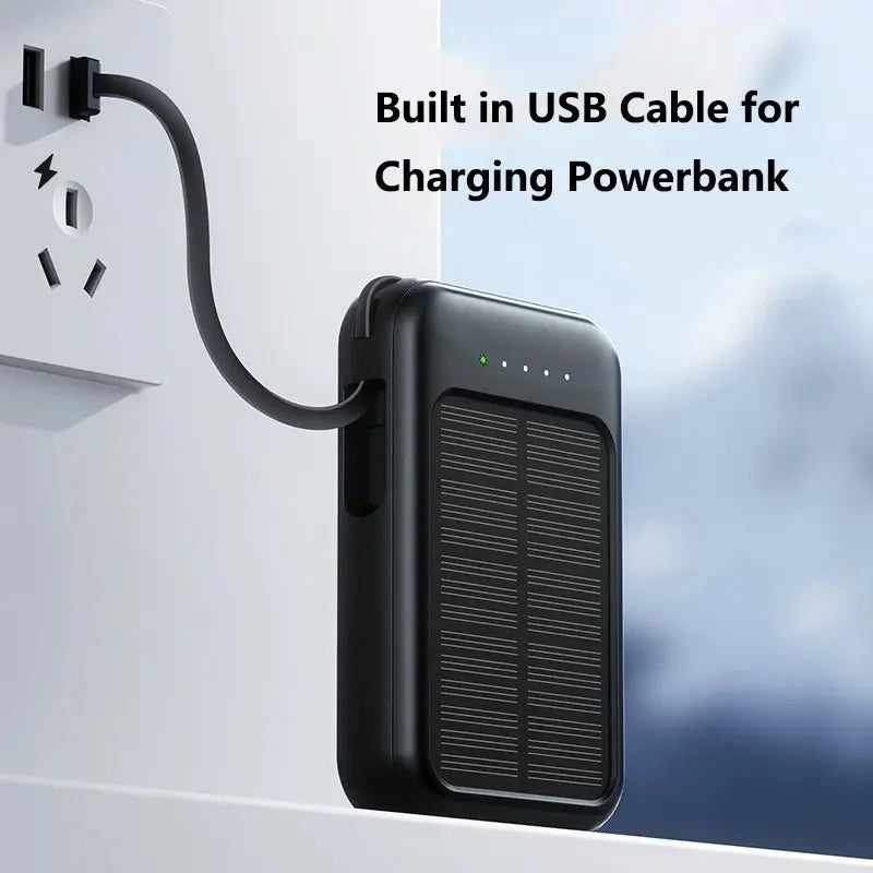 ChargeMax 20K Mini - Solar Power Bank | Ultra - Compact & High Capacity - ChargeMax Energy#