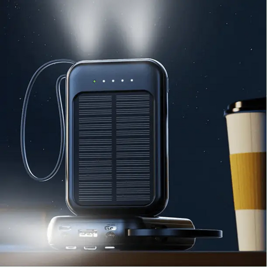 ChargeMax Mini 50K - Solar Power Bank | Ultra - Compact - High Capacity - ChargeMax Energy#