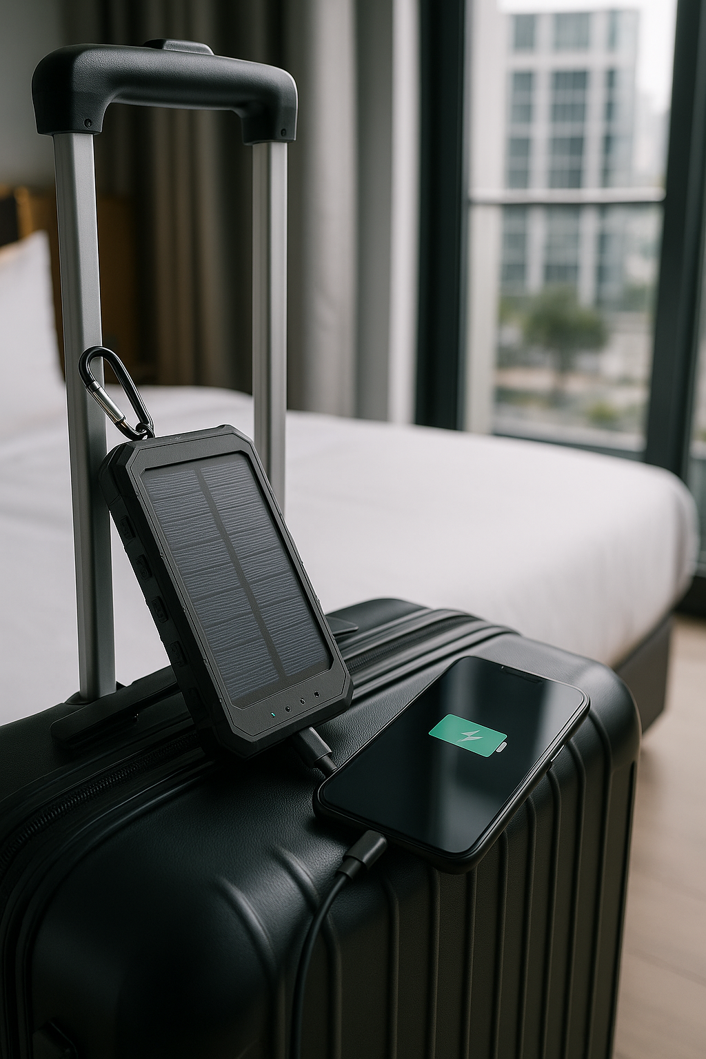 Powerbank for traveling eco responsable 